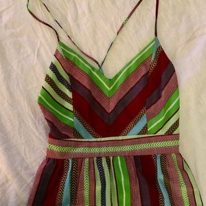 Fab’rik Multicolored Spaghetti Strap Maxi Dress